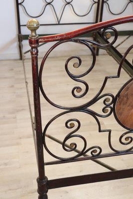 Single Beds in Iron, 19th Century, Set of 2-DCO-1754292