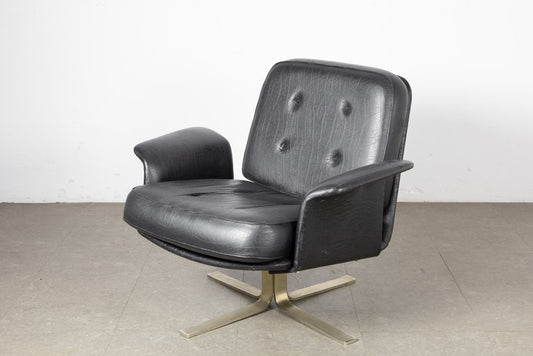 Single Leather Armchair from Formanova, 1970s