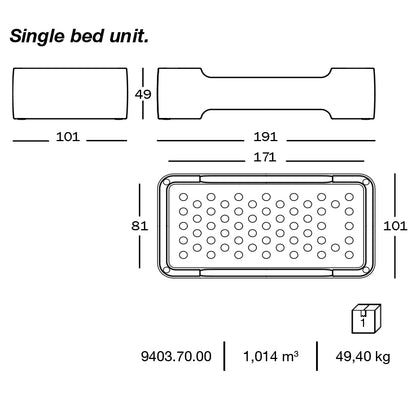 BUNKY - Stackable Kids bunk bed