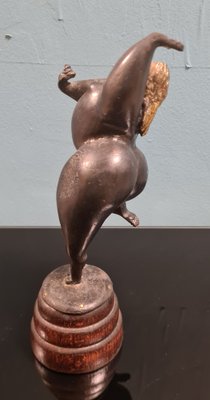 Sinuous Female Figure in Bronze, 1970s-RPW-1791873