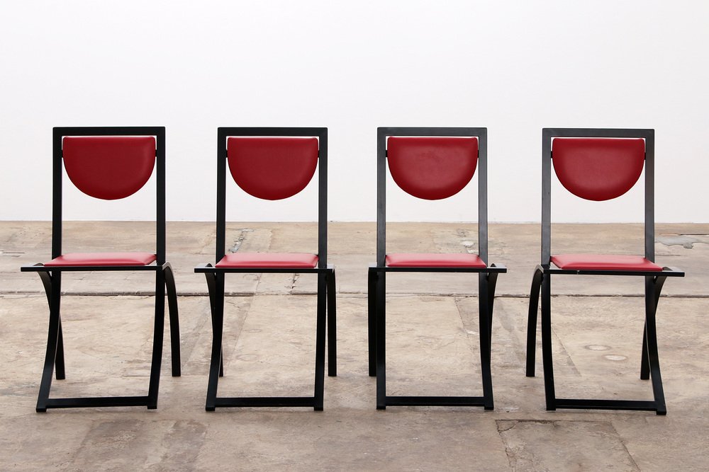 Sinus Chairs by Karl Friedrich Förster, 1960s, Set of 4