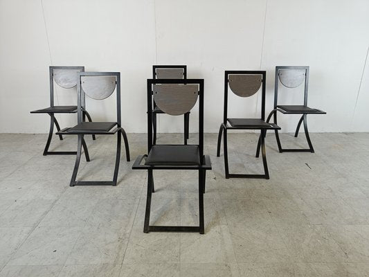 Sinus Dining Chairs by Karl Friedrich Förster for KFF, 1990s, Set of 6-IRH-1784249