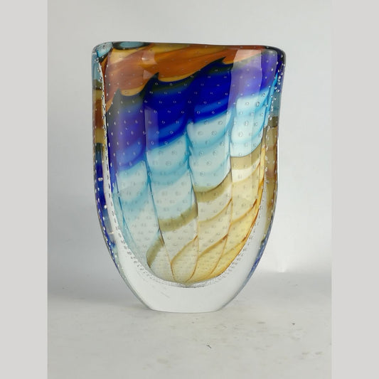 Sirena Vase in Murano Glass by Valter Rossi for VRM