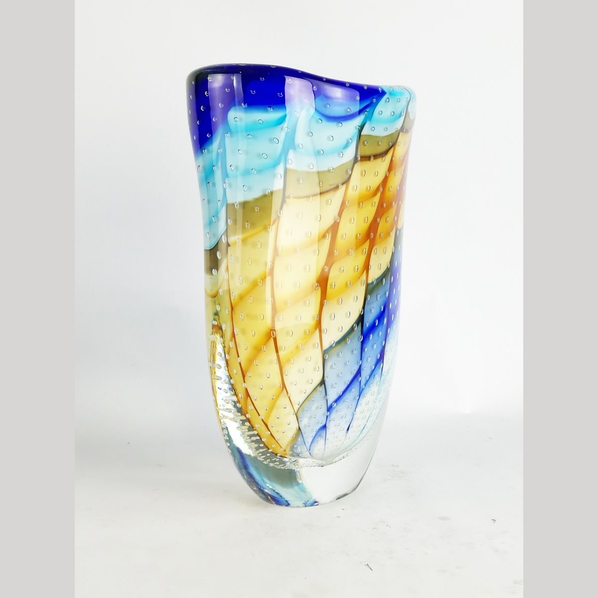 Sirena Vase in Murano Glass by Valter Rossi for VRM