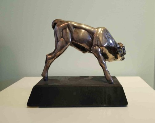 Sirio Tofanari, The Calf (Il Vitello), 1900, Silver-ZCI-2029224