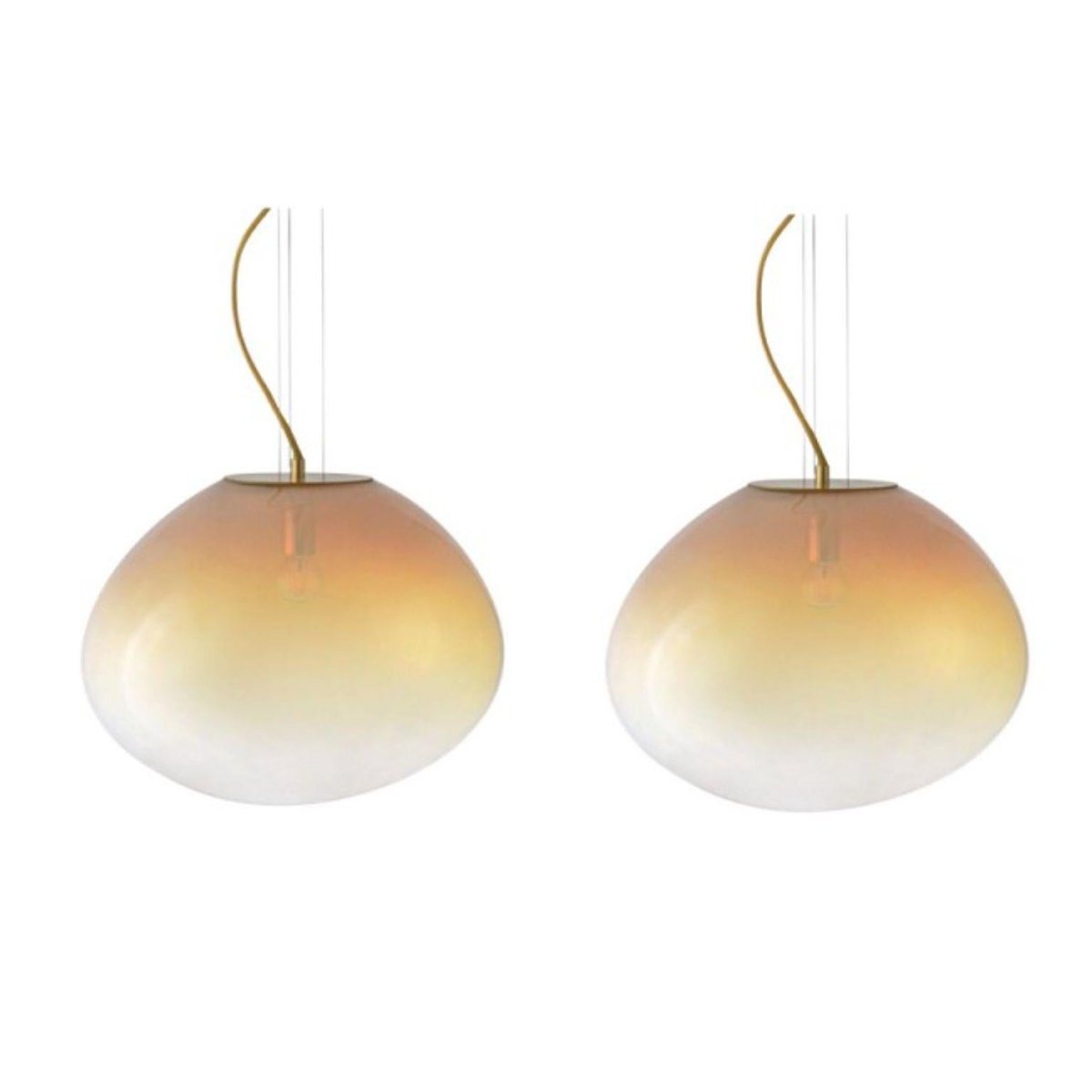 Sirius L Pendants by Eloa, Set of 2