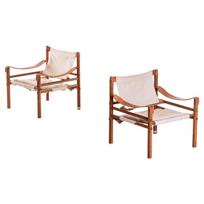 Sirocco Easy Chairs by Arne Norell, 1970s, Set of 2-QU-1706883