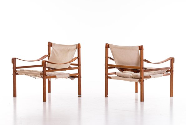 Sirocco Easy Chairs by Arne Norell, 1970s, Set of 2-QU-1706883