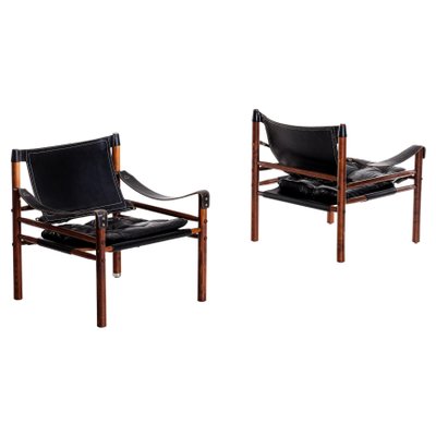 Sirocco Easy Chairs by Arne Norell, 1970s, Set of 2-QU-1706892