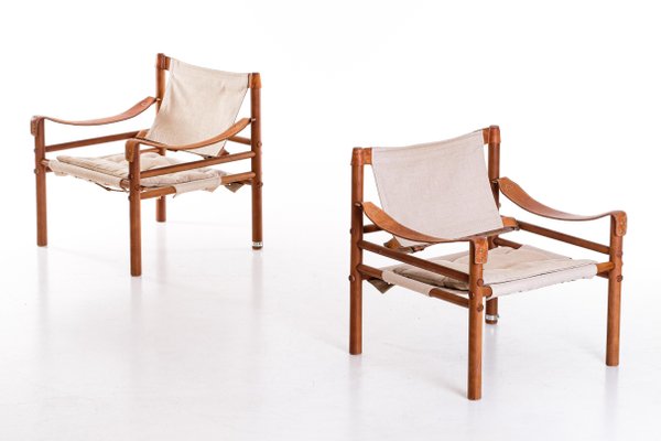 Sirocco Easy Chairs by Arne Norell, 1970s, Set of 2-QU-1706883