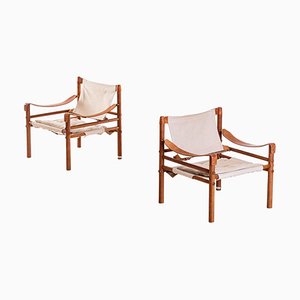 Sirocco Easy Chairs by Arne Norell, 1970s, Set of 2-QU-1706883