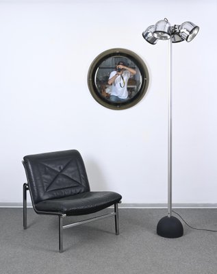 Sistema Trepiù Floor Lamp by Gae Aulenti & Livio Castiglioni for Stilnovo, Italy, 1970s-JDR-1744888