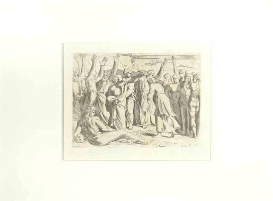 Sisto Badalocchio, Regum.1, Old Testament Story, Etching, 1607-ZCI-2025264