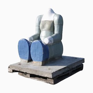 Sitting Figure Sculpture by Jan Snoeck, 1980s-GG-884023