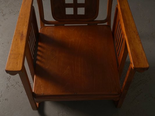 Sitzmaschine Armchair by Josef Hoffmann for J&J Kohn, 1905-RPY-1796415