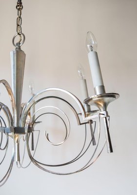 Six-Arm Chandelier by Gaetano Sciolari-JWI-944876