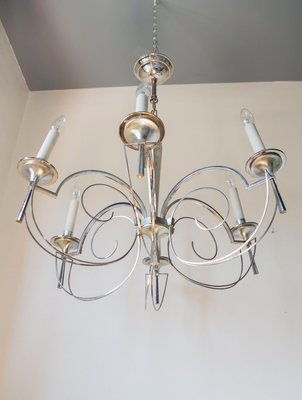 Six-Arm Chandelier by Gaetano Sciolari-JWI-944876