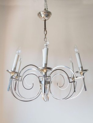 Six-Arm Chandelier by Gaetano Sciolari-JWI-944876