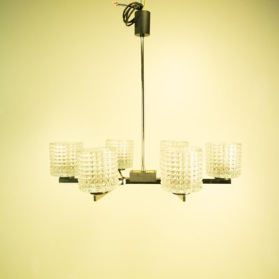 Six-Light Chandelier from Kaiser Leuchten, 1960s-PRK-2034460