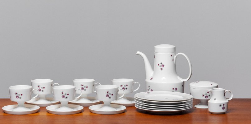 Six-Person Tea Service by Tapio Wirkkala and Ute Schröder for Rosenthal, Set of 21-JE-1397574