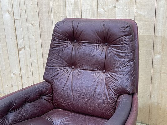 Skai Swivel Armchair, 1970s-QYF-1311969