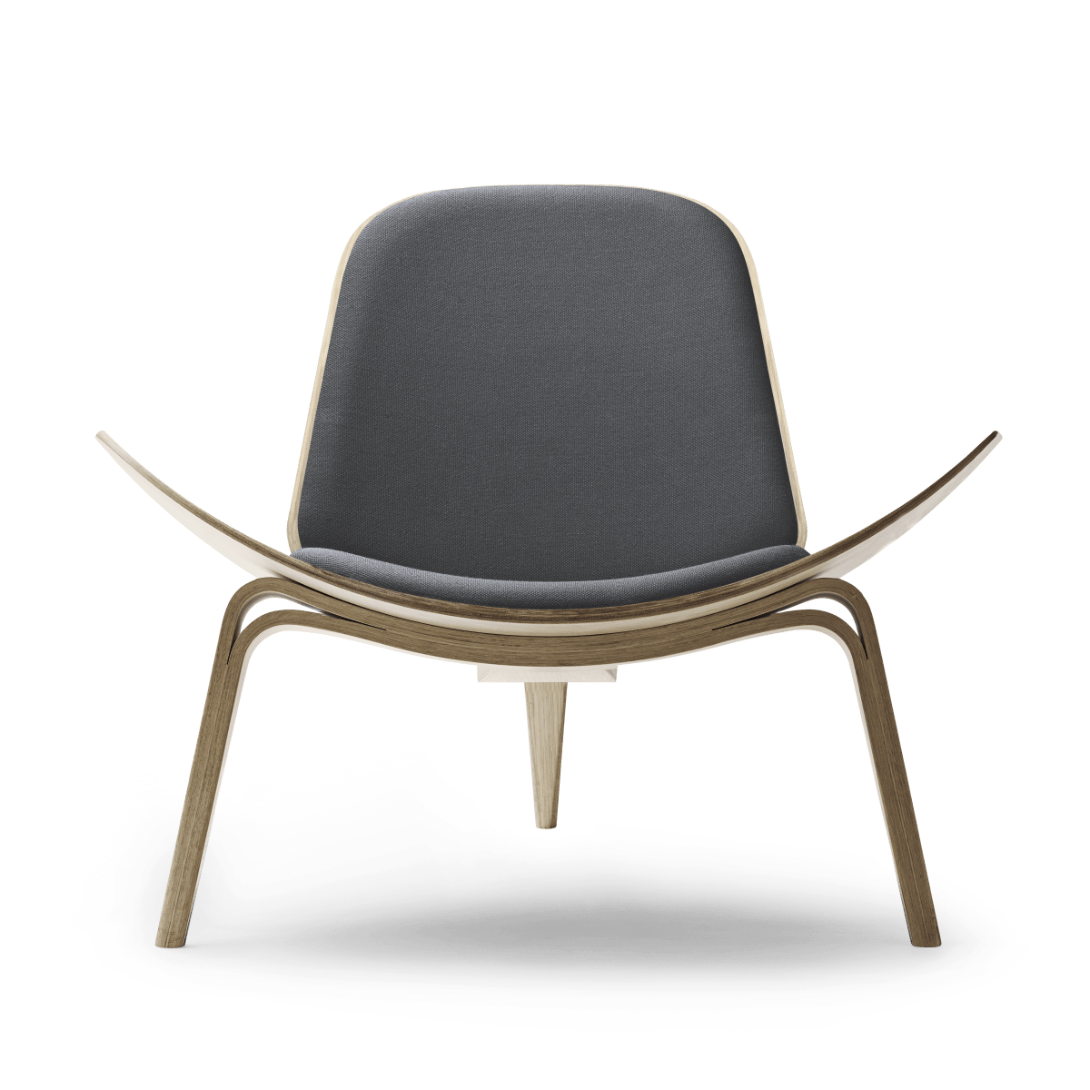 CH07 | Shell Chair by Carl Hansen & Søn #Oak / White Oiled / Fiord 171