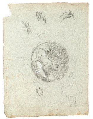 Sketch, Pencil, Early 20th Century-ZCI-803031