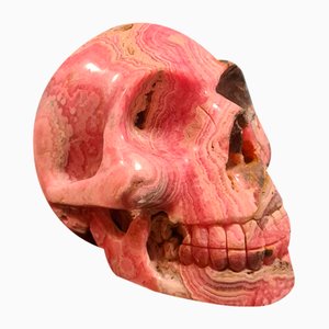 Skull in Rhodochrosite Mineral-RPW-1820245