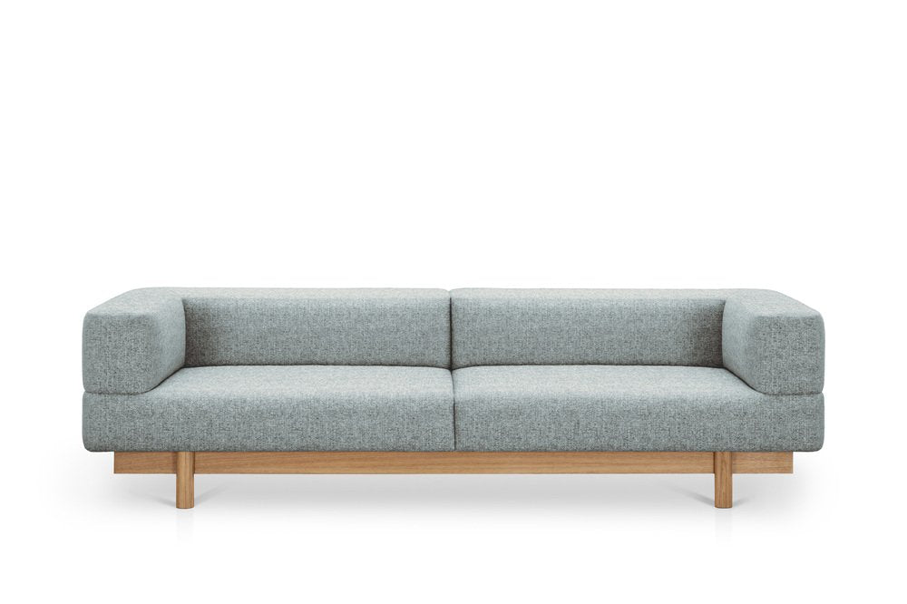 Sky Blue Alchemist Three-Seater Sofa by etc.etc. for Emko