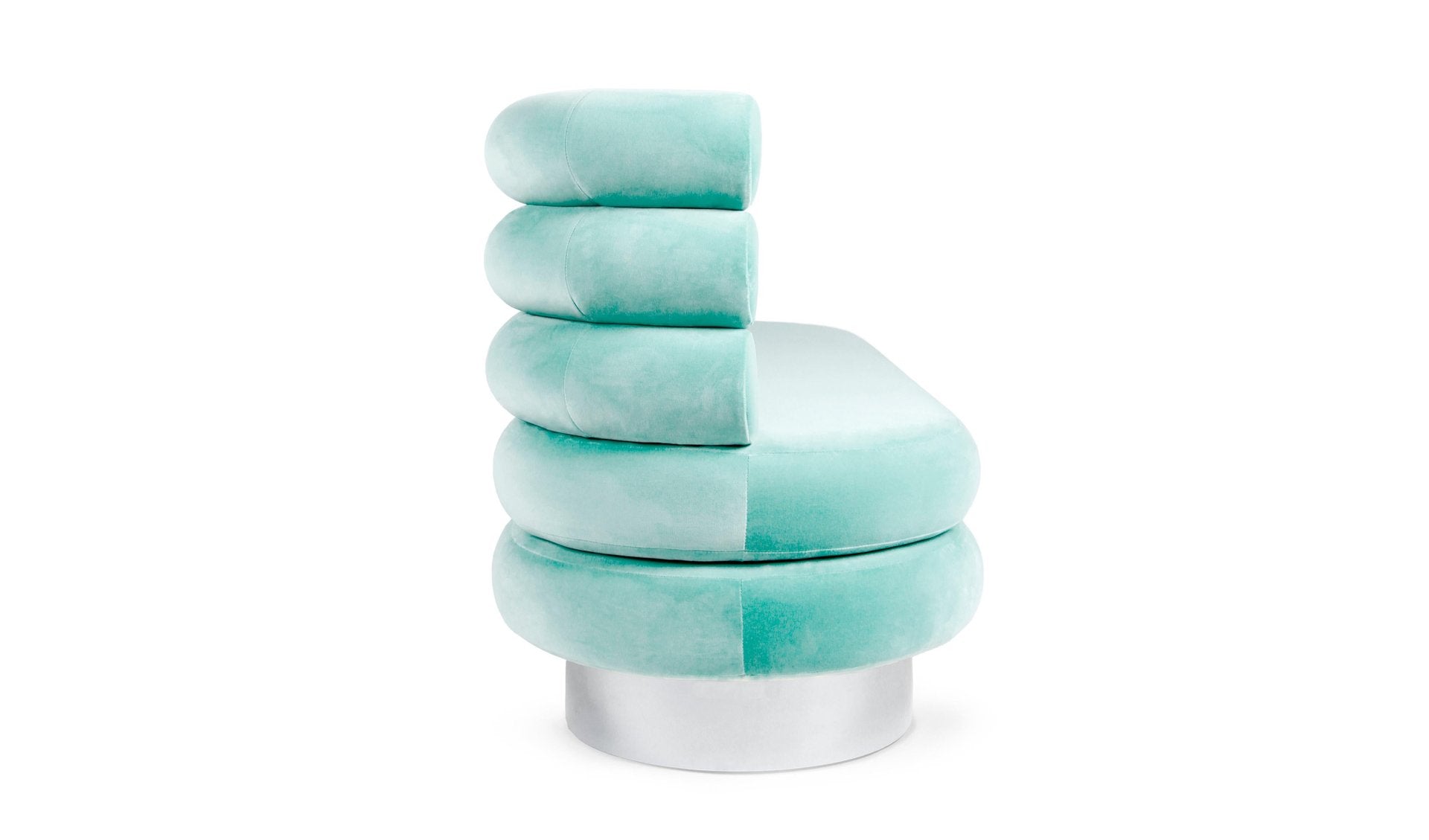 Sky Blue Marshmallow Sofa by Royal Stranger