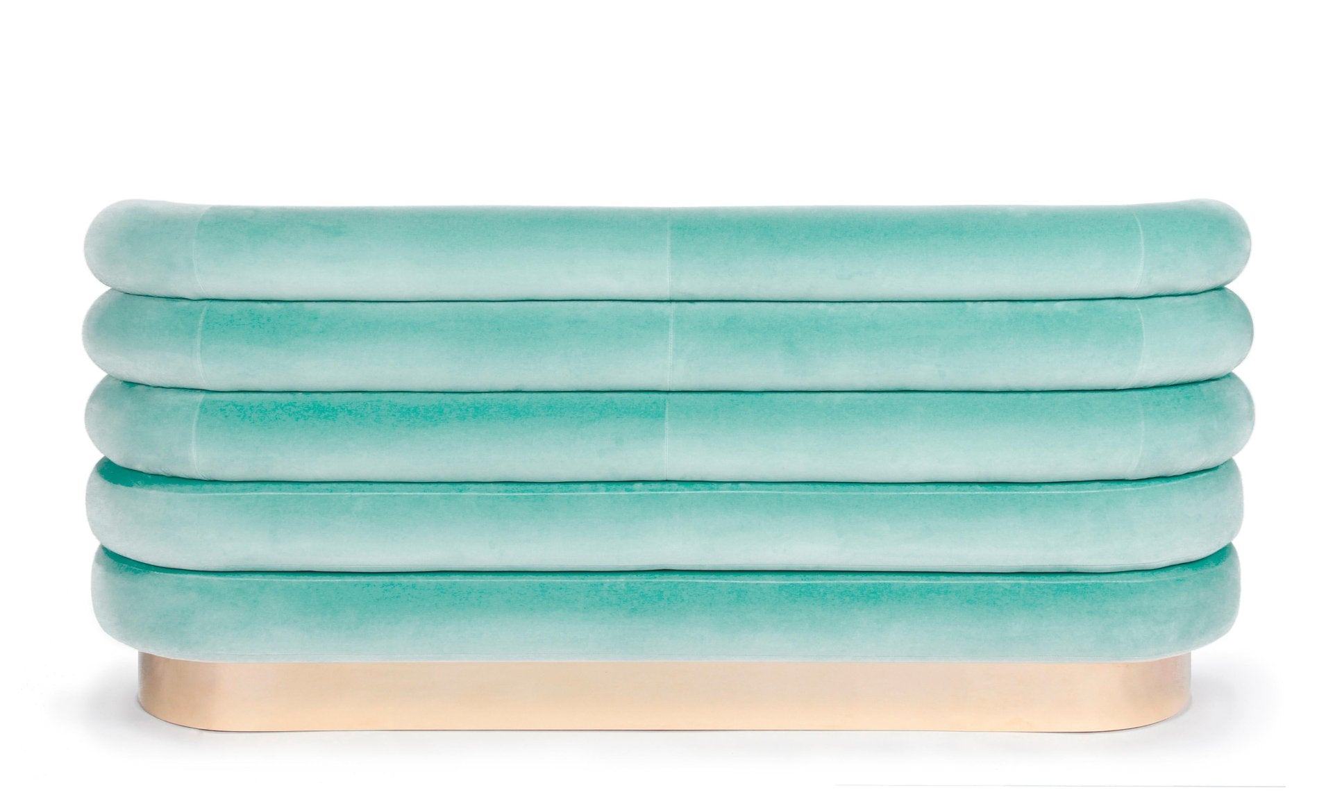 Sky Blue Marshmallow Sofa by Royal Stranger