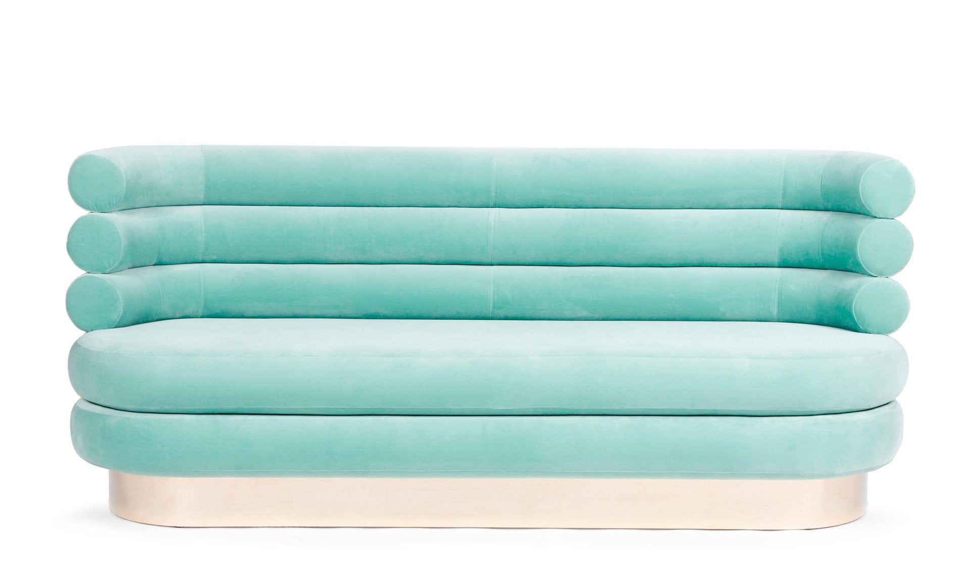 Sky Blue Marshmallow Sofa by Royal Stranger