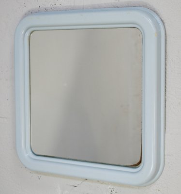 Sky Blue Resin Cattaneo Mirror, Italy, 1970s-MAO-1396792