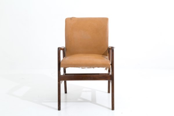 Sky Brown Armchair from Cassina-YSU-1156201