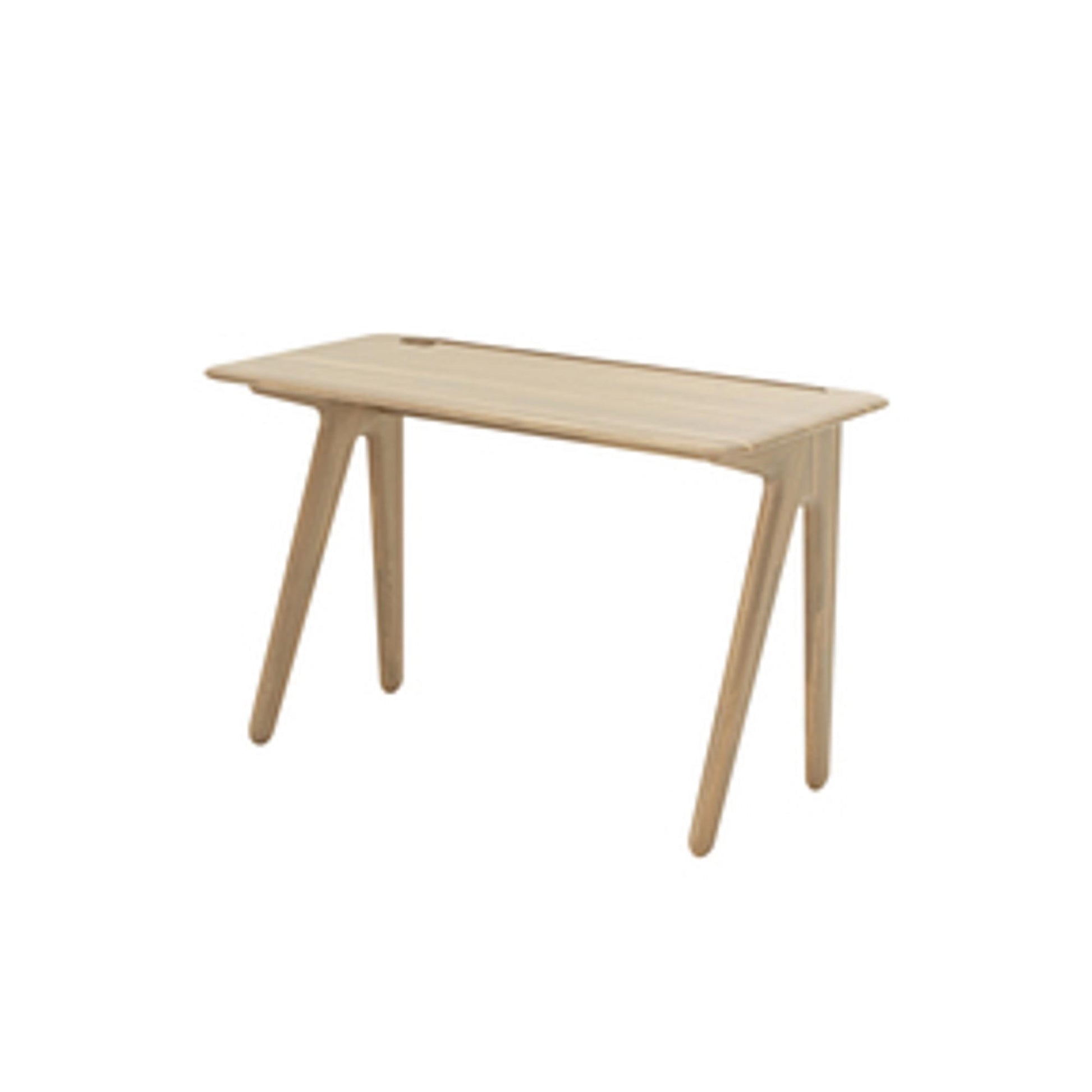 Slab Desk Ø120 by Tom Dixon #Natural