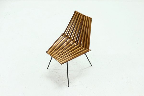 Slat Chair from Rohé, 1960s-VV-1069063