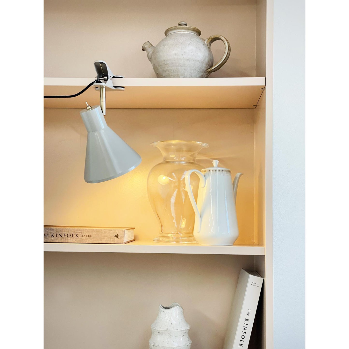 Dyberg Larsen Sleep Table Lamp With Clip Brown