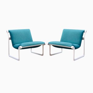 Sling Lounge Chairs by Hannah Morrison for Knoll International, 1960s, Set of 2-UF-1382362