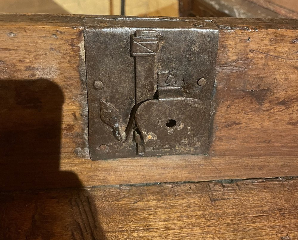 Small 17th Century Italian Walnut Chest of Drawers