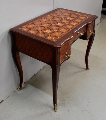 Small 18th Century Louis XV Lady's Desk in Amaranth and Violet Wood-RVK-701788