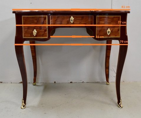 Small 18th Century Louis XV Lady's Desk in Amaranth and Violet Wood-RVK-701788