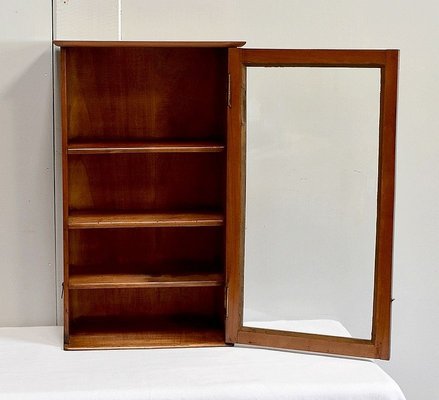 Small 19th Century Birch Wall Display Cabinet-RVK-731687