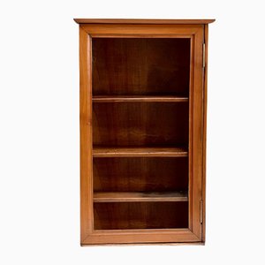 Small 19th Century Birch Wall Display Cabinet-RVK-731687