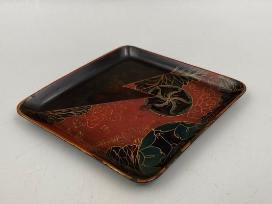 Small 19th Century Dishes in Japanese Lacquer, Set of 5-QKG-1357212