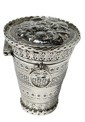 Small 19th Century Dutch Silver Lodderein or Scent Box by Reitsma Sr., Sneek-UCH-1224534