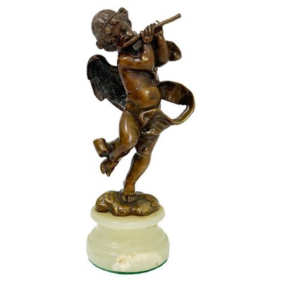 Small 19th Century French Bronze Statuette of a Putti-UCH-1298086