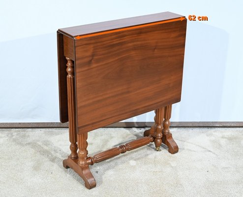 Small 19th Century Louis Philippe Mahogany Auxiliary Table-RVK-1744127