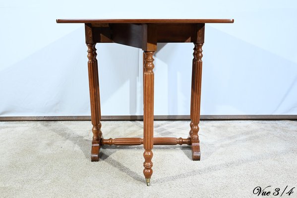 Small 19th Century Louis Philippe Mahogany Auxiliary Table-RVK-1744127