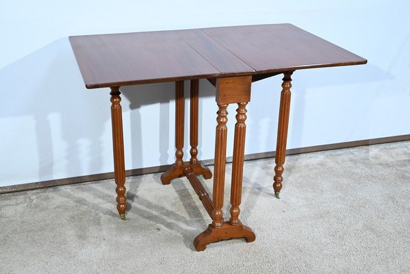 Small 19th Century Louis Philippe Mahogany Auxiliary Table-RVK-1744127