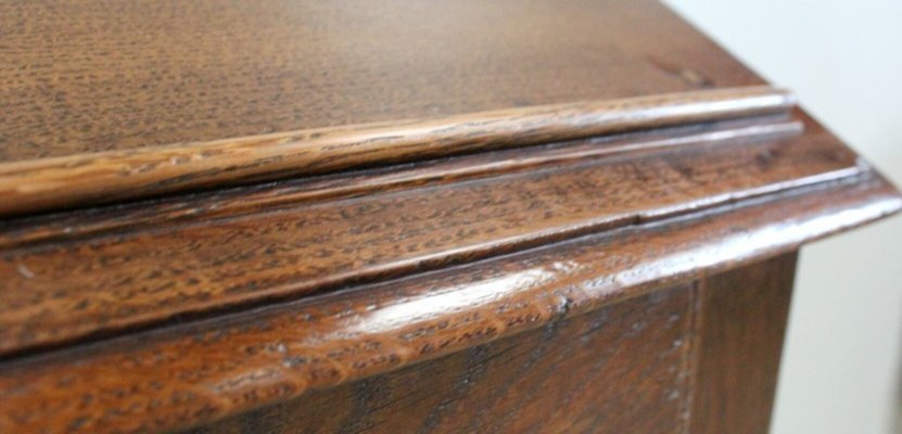 Small 19th Century Louis XIV Style Oak Desk-RVK-733767